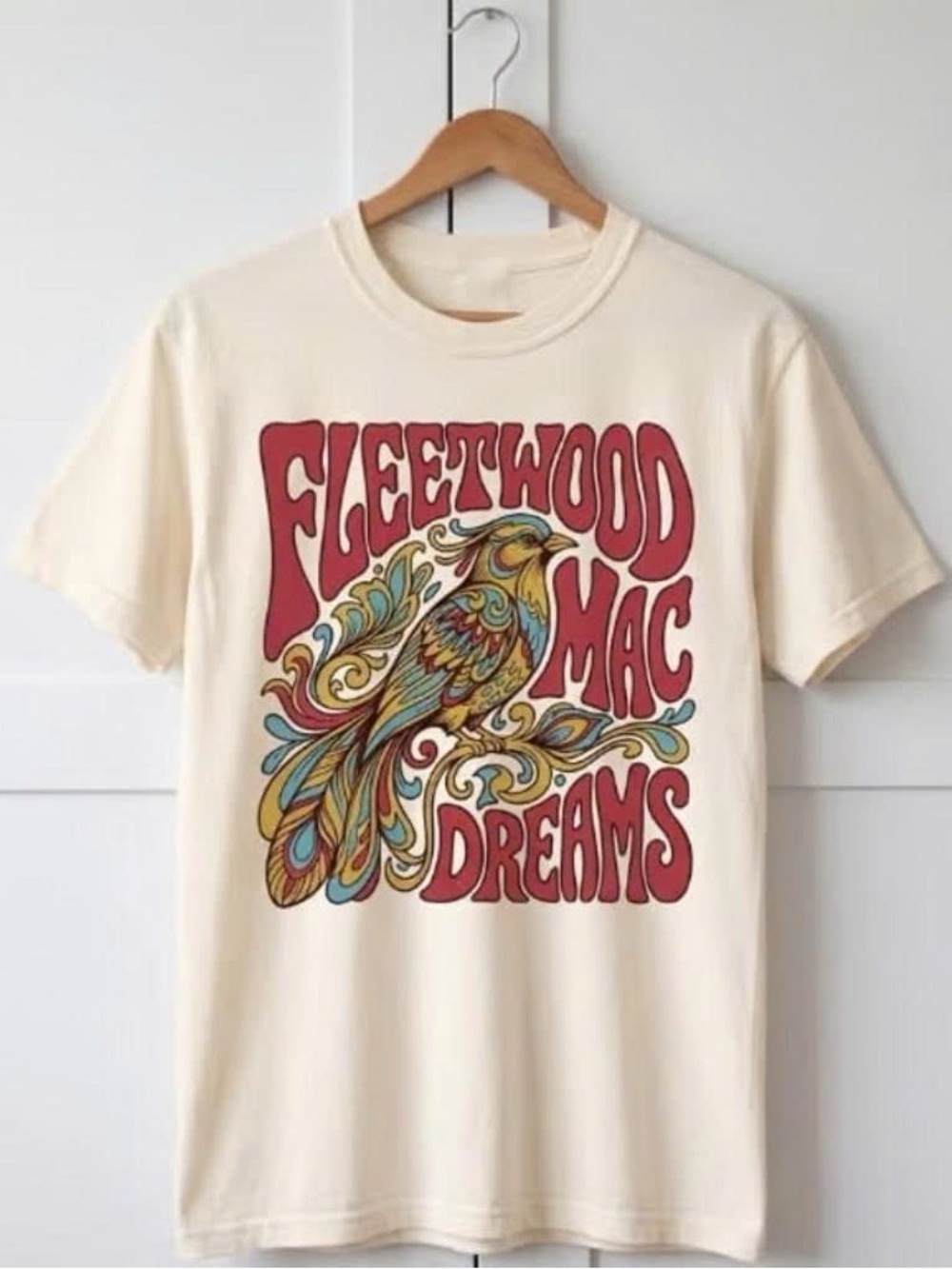 Vintage Cream Fleetwood Mac 'Dreams' Graphic Tee